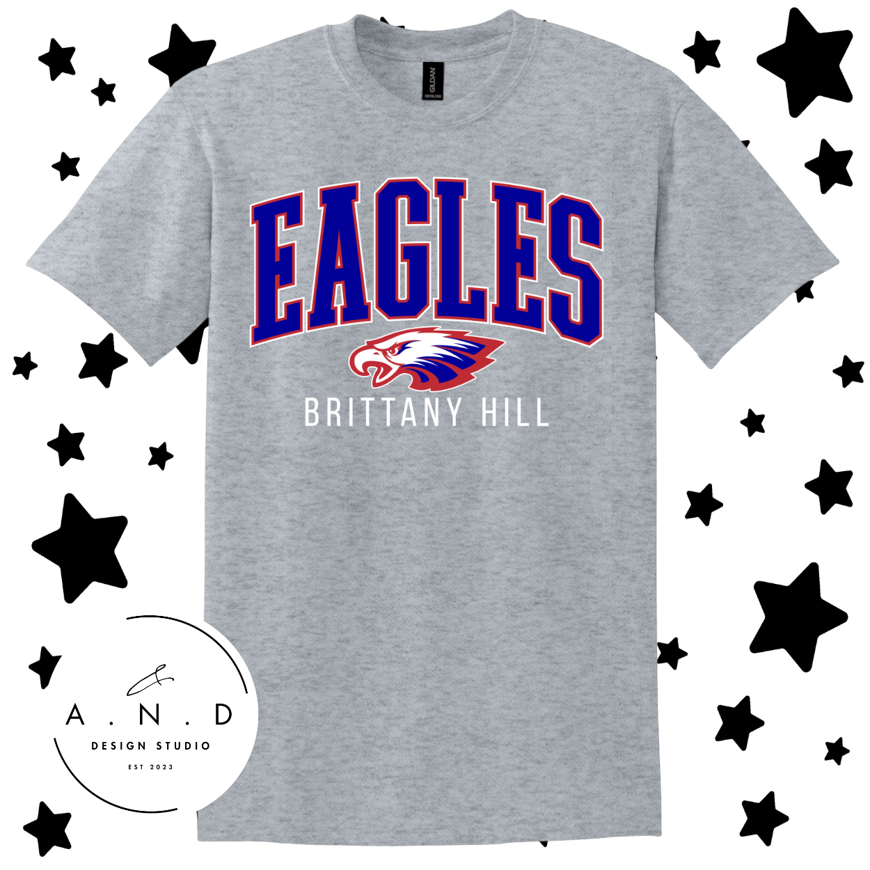Brittany Hill Eagles Stacked