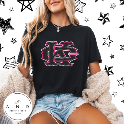KC- pink/black