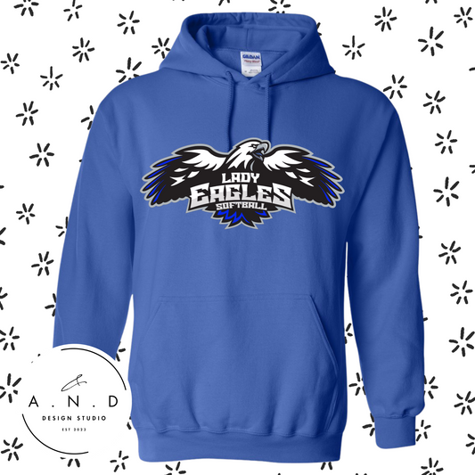 Lady Eagles Logo- Sweatshirts