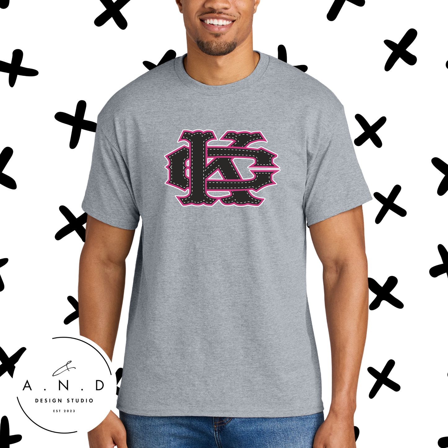 KC- pink/black