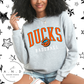 Ducks Baseball Stacked