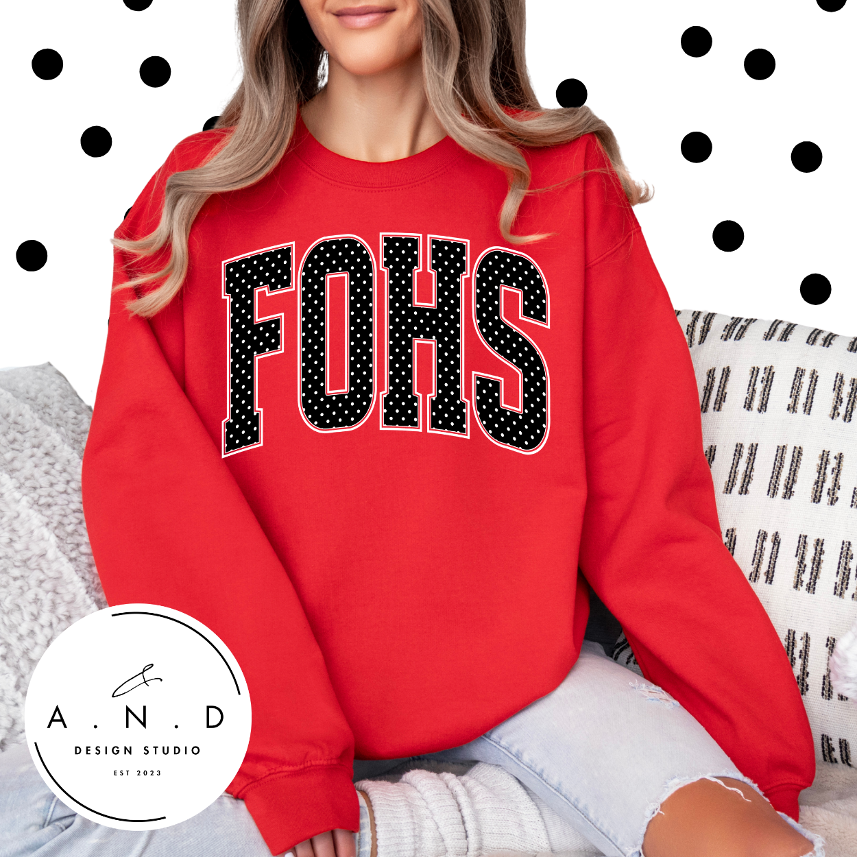 FOHS polka dot