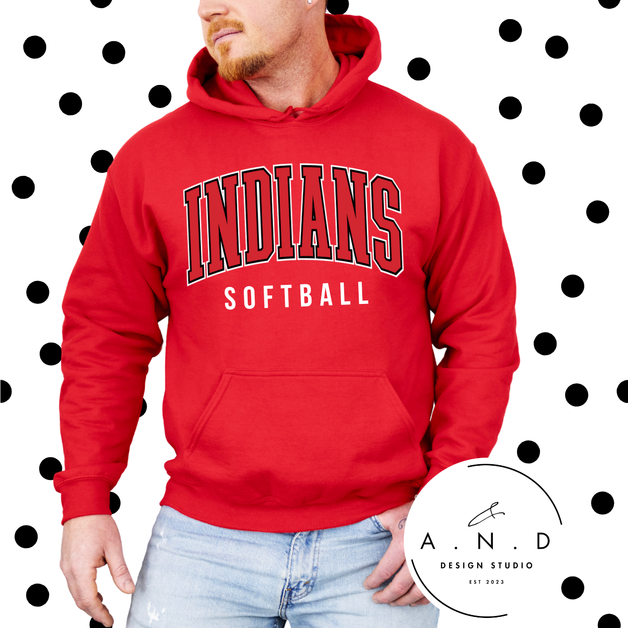 INDIANS softball stacked