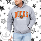 Ducks Baseball Stacked