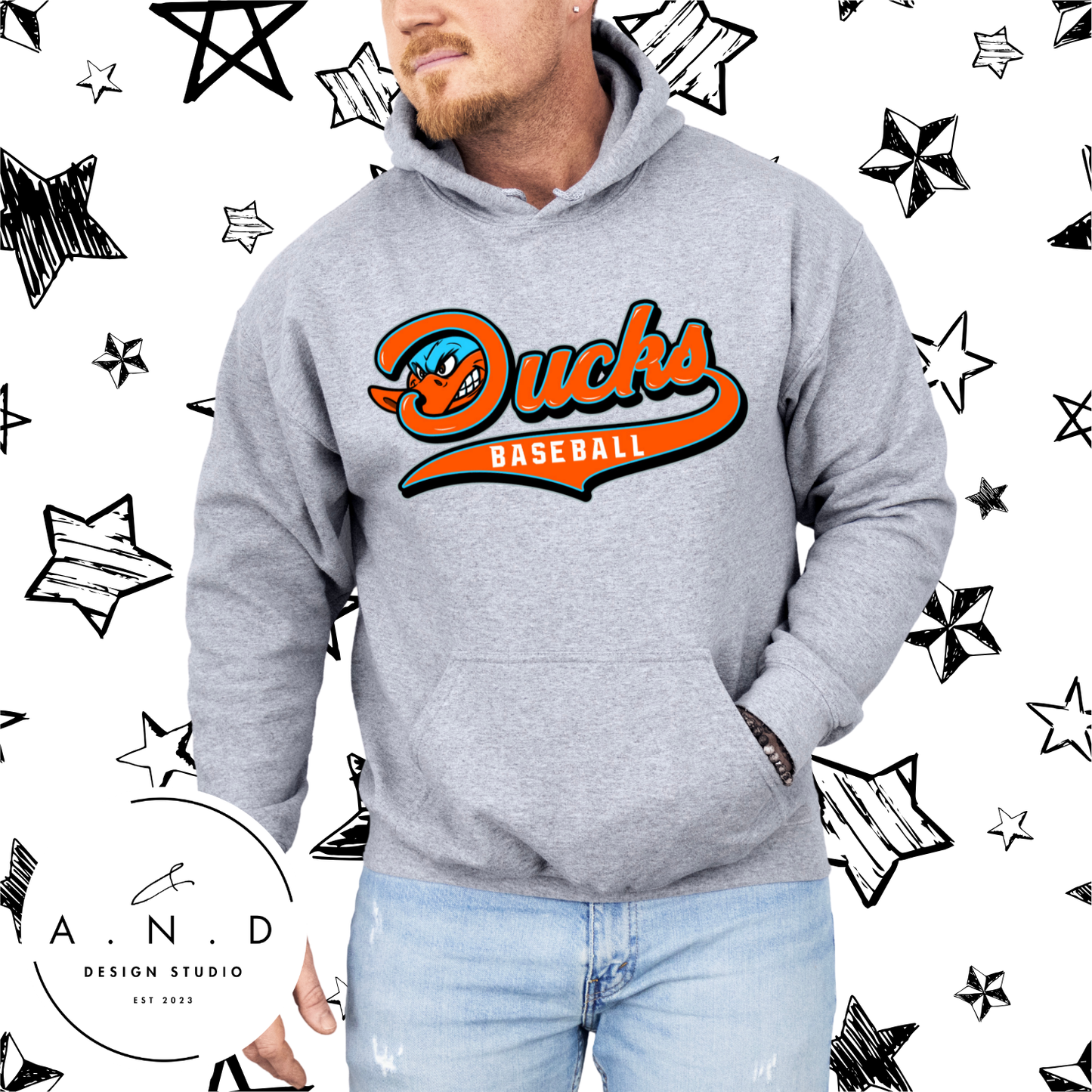Ducks Baseball Logo