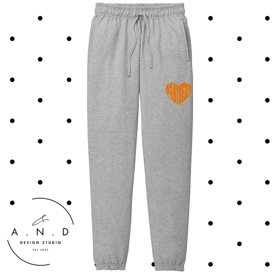 Panthers Heart Sweat Set