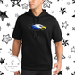 GV Eagles Fleece Short Sleeve Hooded Pullover