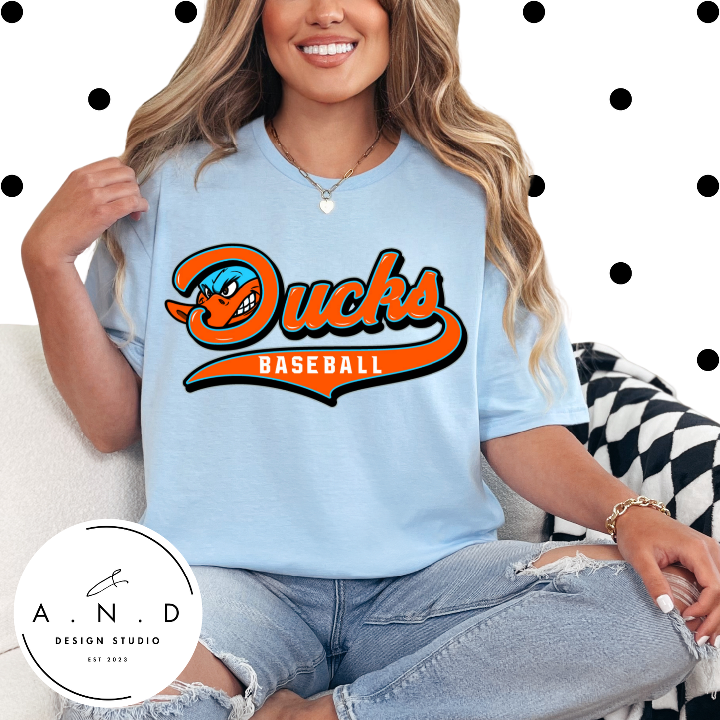 Ducks Baseball Logo