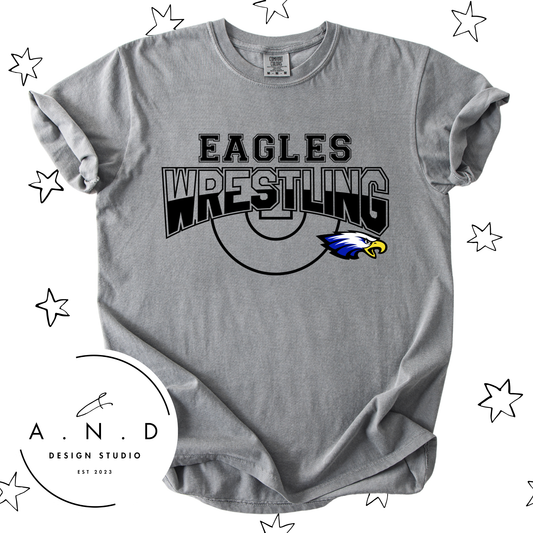 Eagles Wrestling Mat