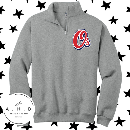O's- Fleece Quarter Zip