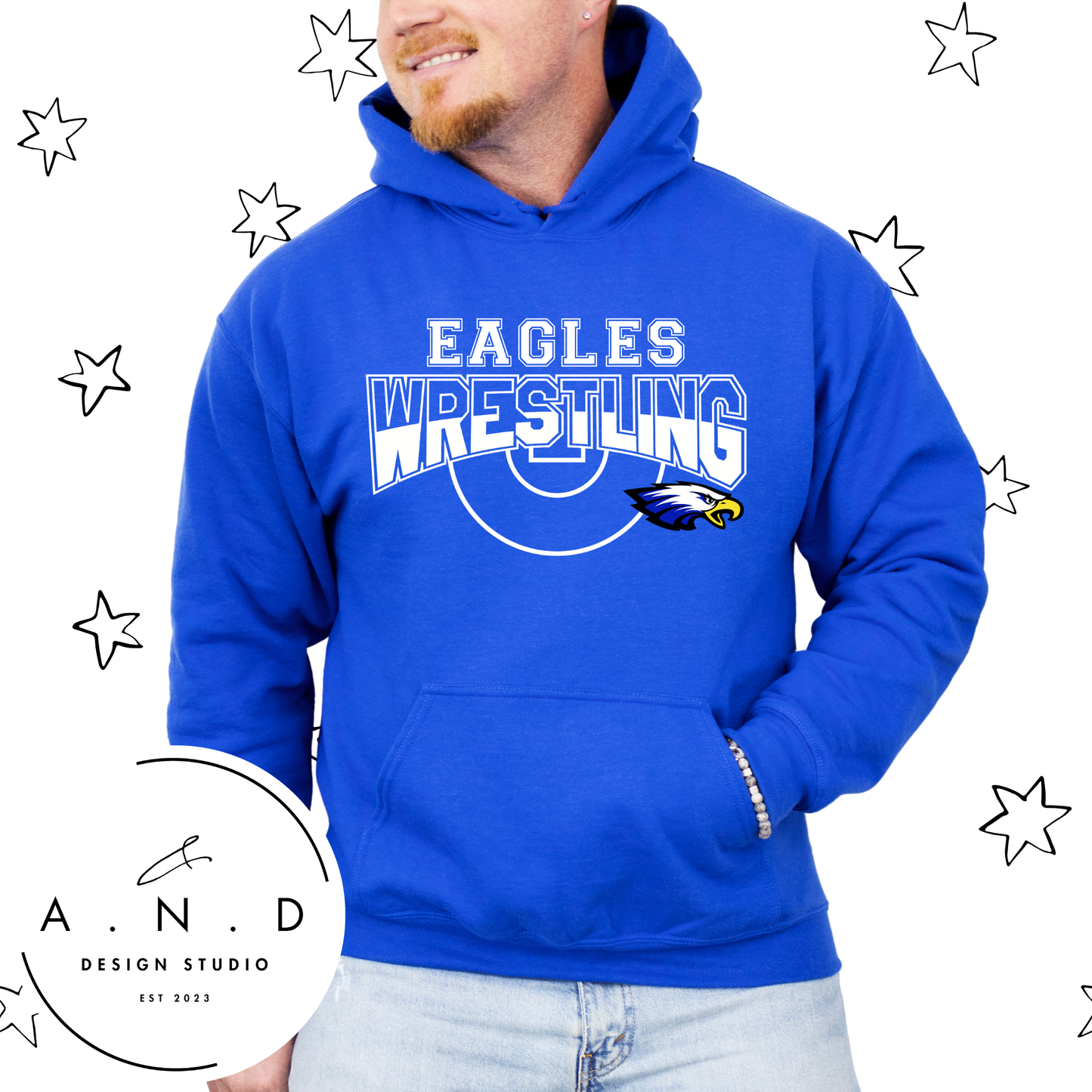 Eagles Wrestling Mat