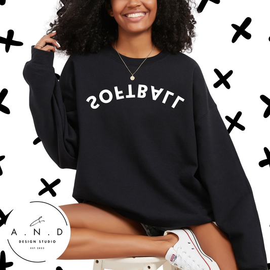 SOFTBALL- upside down