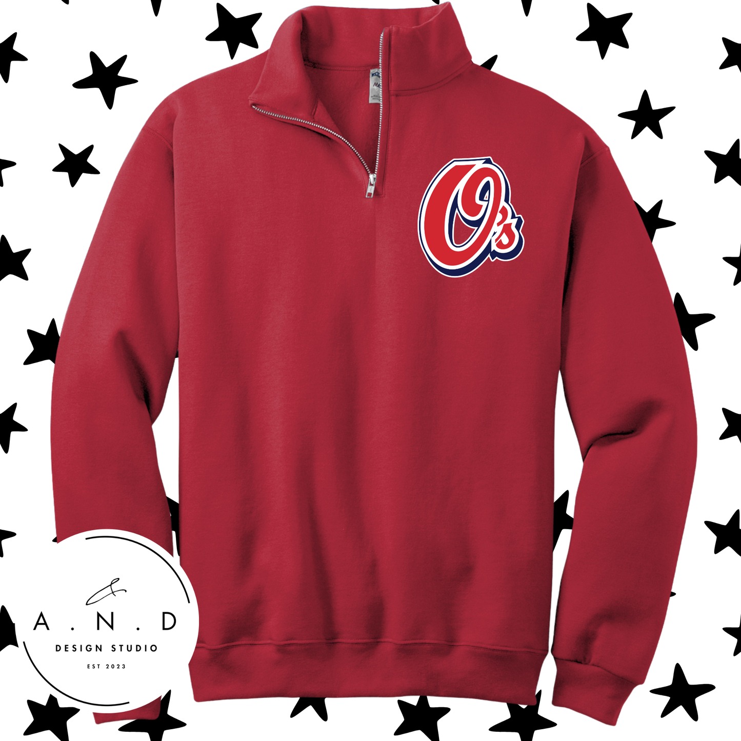 O's- Fleece Quarter Zip