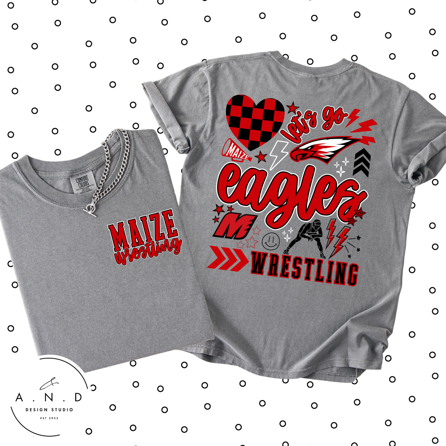 Maize Wrestling Doodle