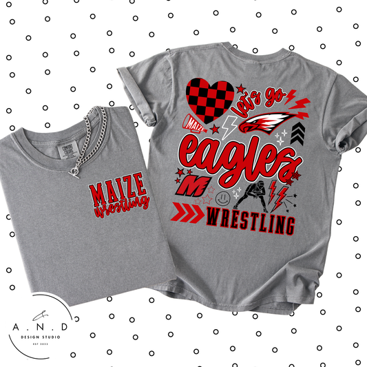 Maize Wrestling Doodle