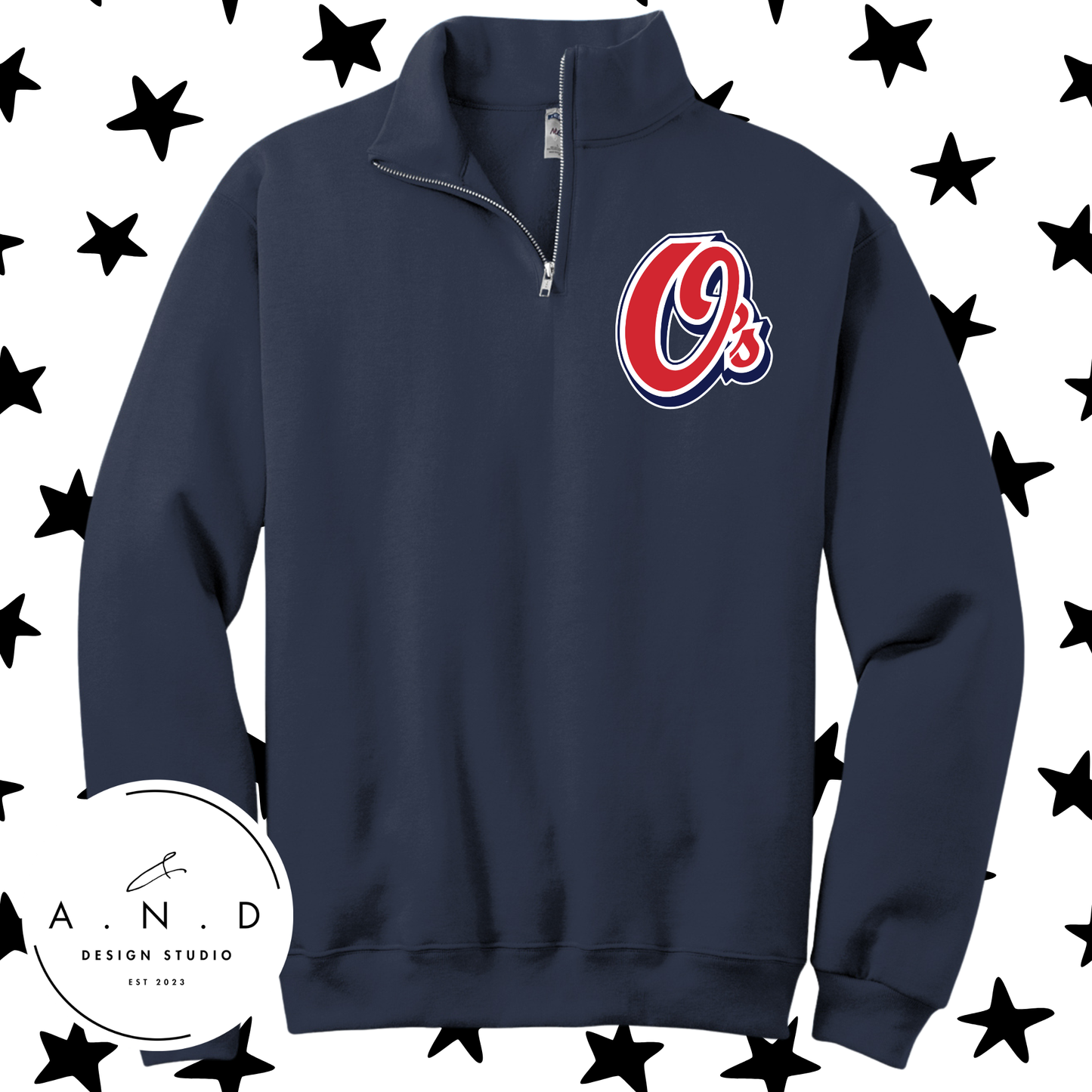 O's- Fleece Quarter Zip