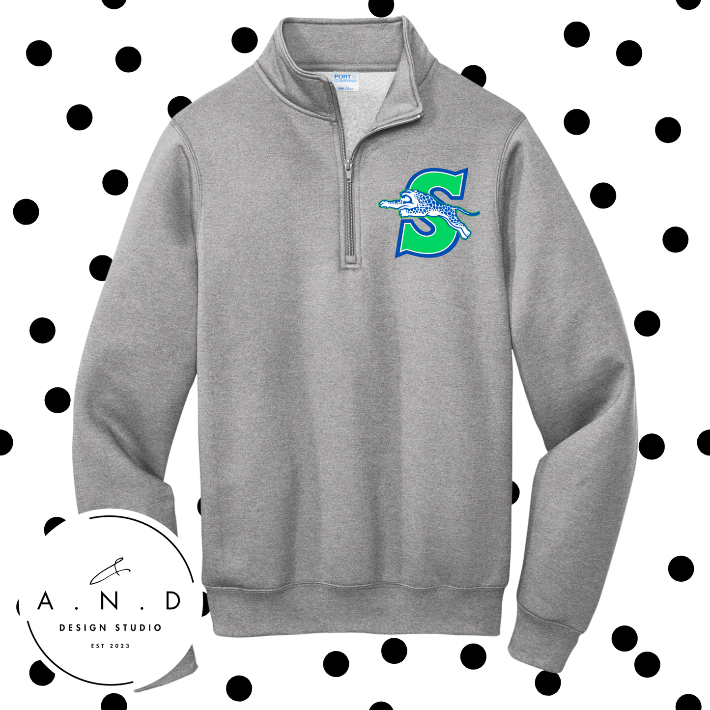 Jaguars- Fleece Quarter Zip