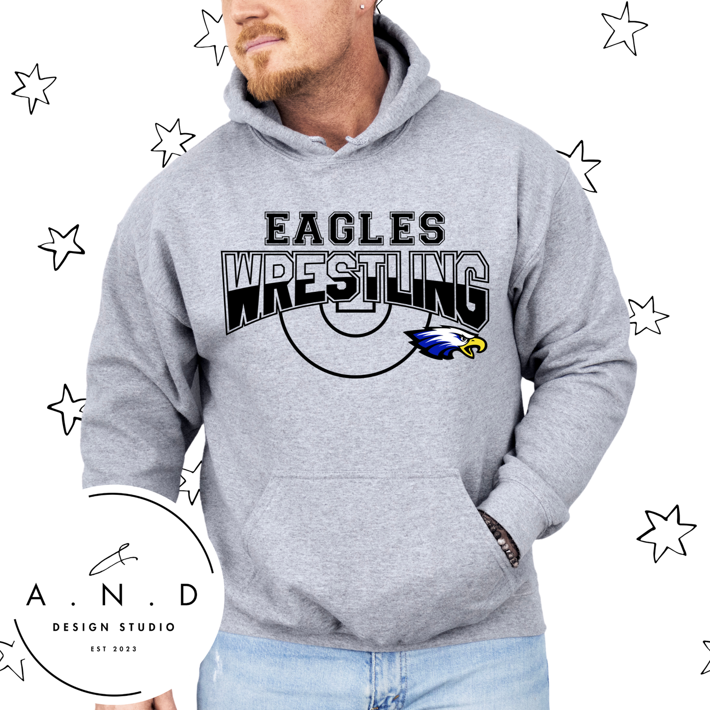 Eagles Wrestling Mat