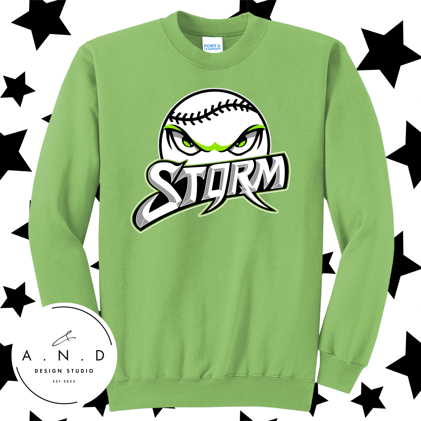 Storm Baseball Logo