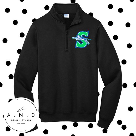 Jaguars- Fleece Quarter Zip