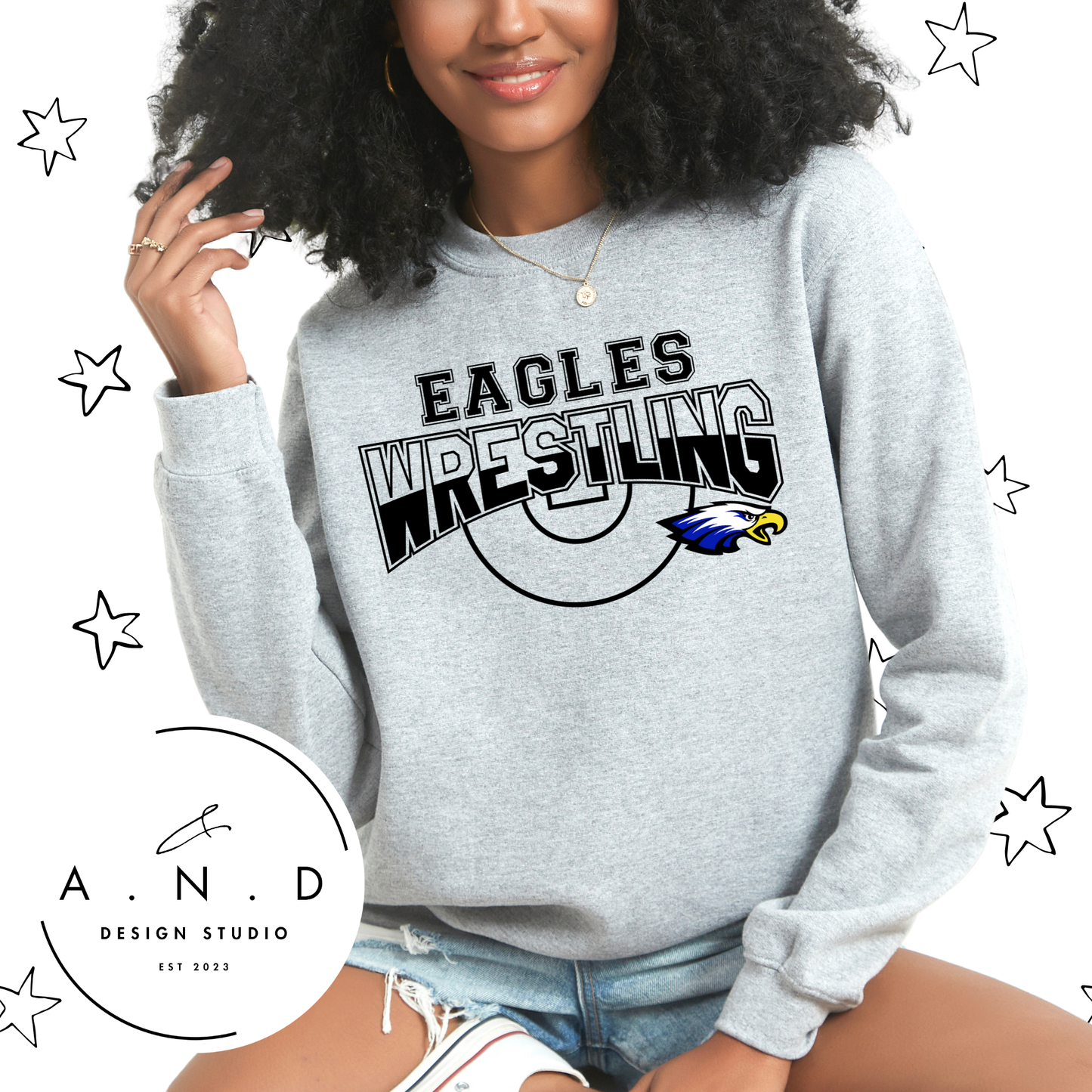 Eagles Wrestling Mat