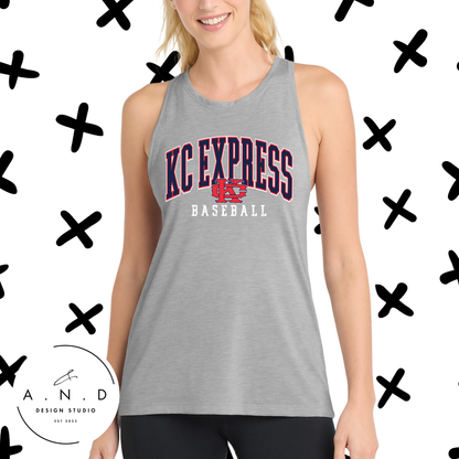KC Express Baseball Tank Tops