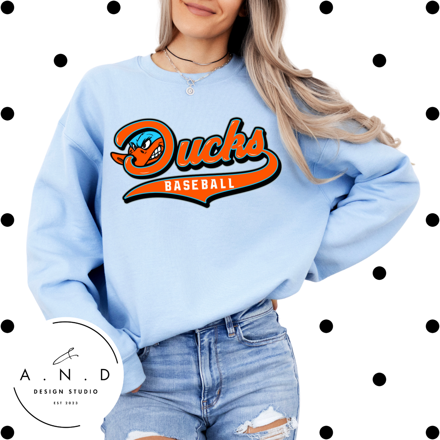 Ducks Baseball Logo