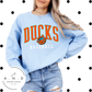 Ducks Baseball Stacked