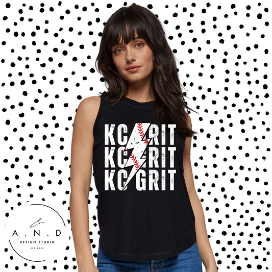 KC Grit Lightning Bolt