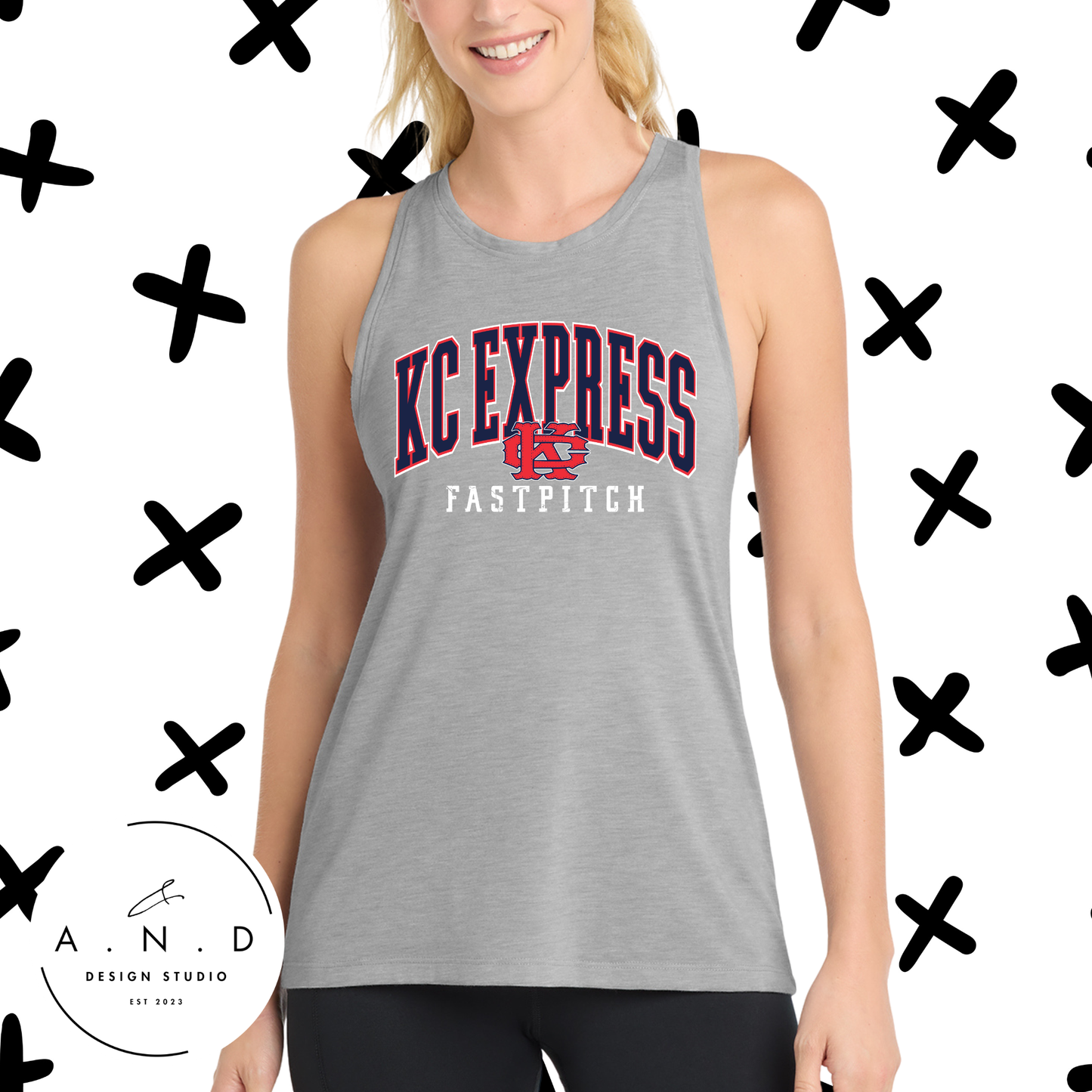 KC Express Fastpitch Tank Tops