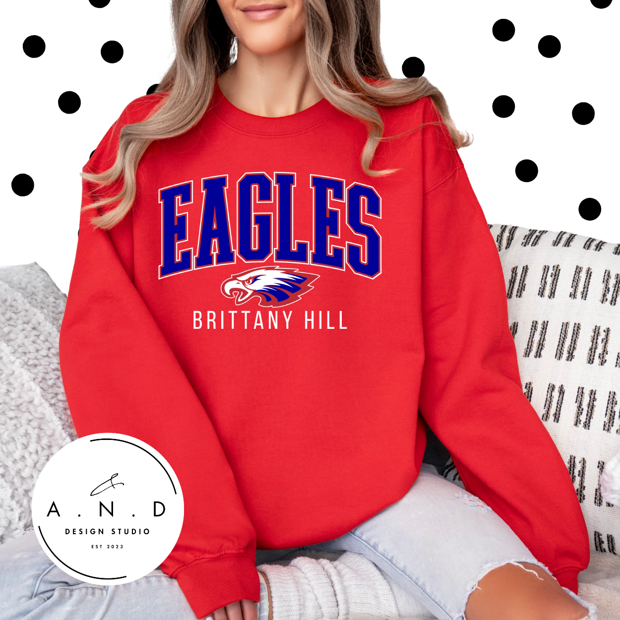Brittany Hill Eagles Stacked
