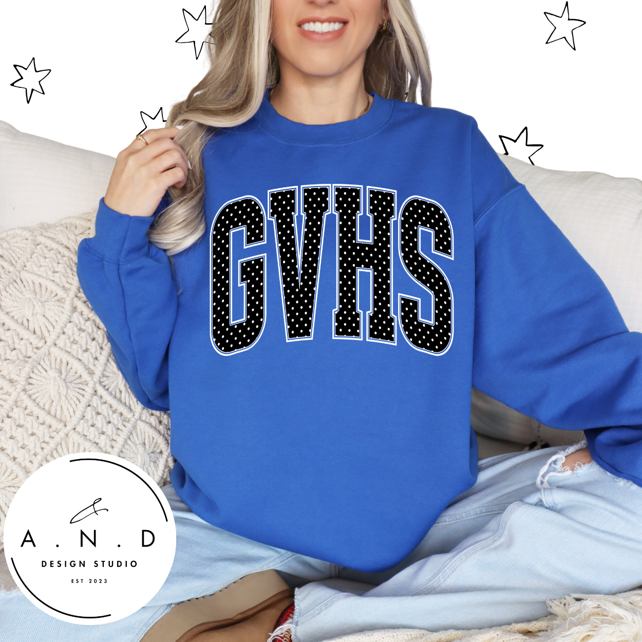 GVHS- polka dots