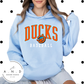 Ducks Baseball Stacked