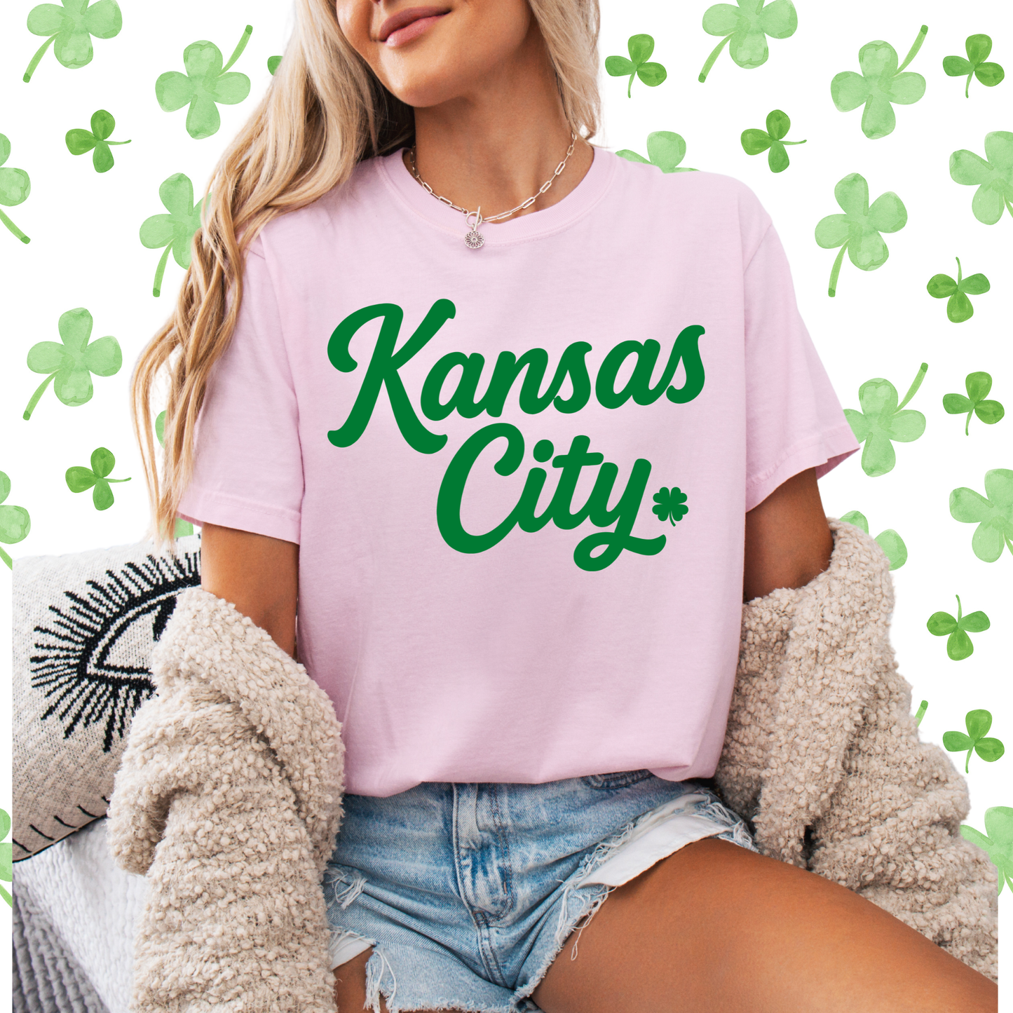 Kansas City Script Shamrock