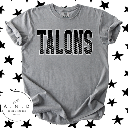 TALONS polka dot
