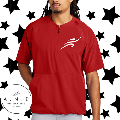 Evolve- 1/2 Zip Short Sleeve Jacket