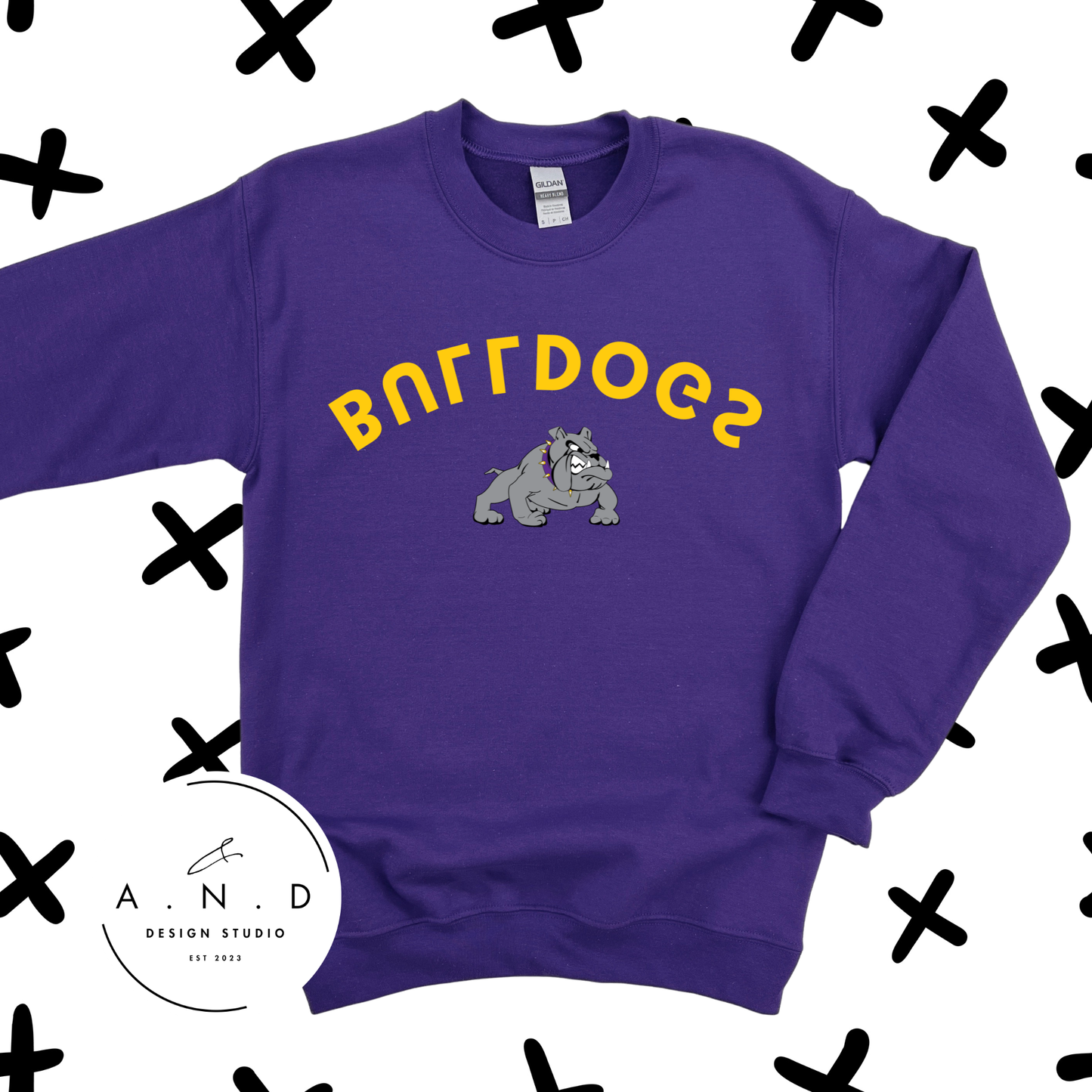 Kearney Bulldogs Upside Down
