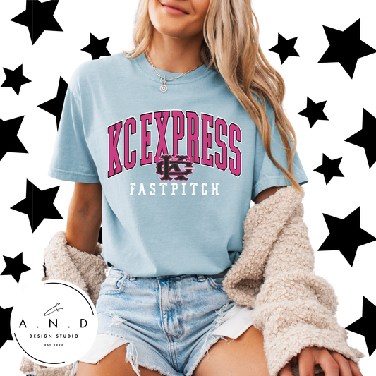 KC Express Fastpitch- pink/black