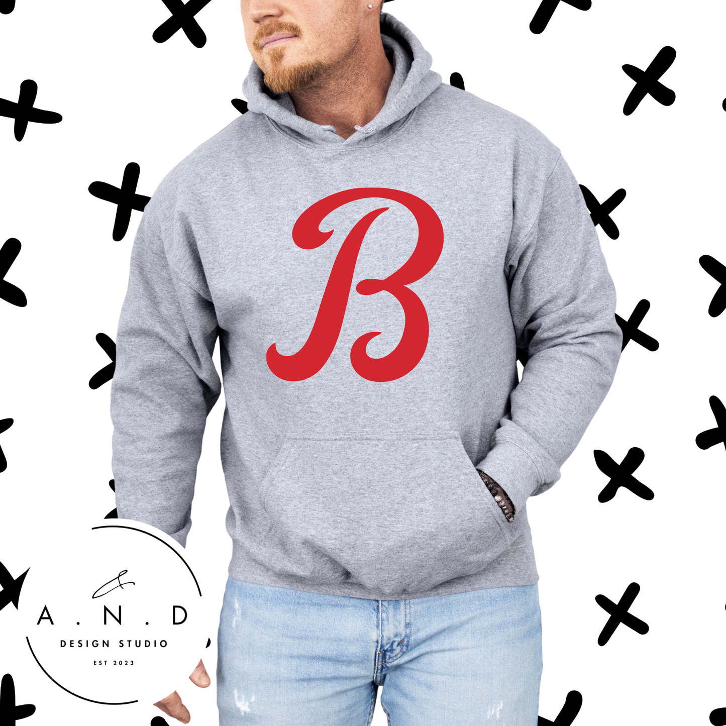 B
