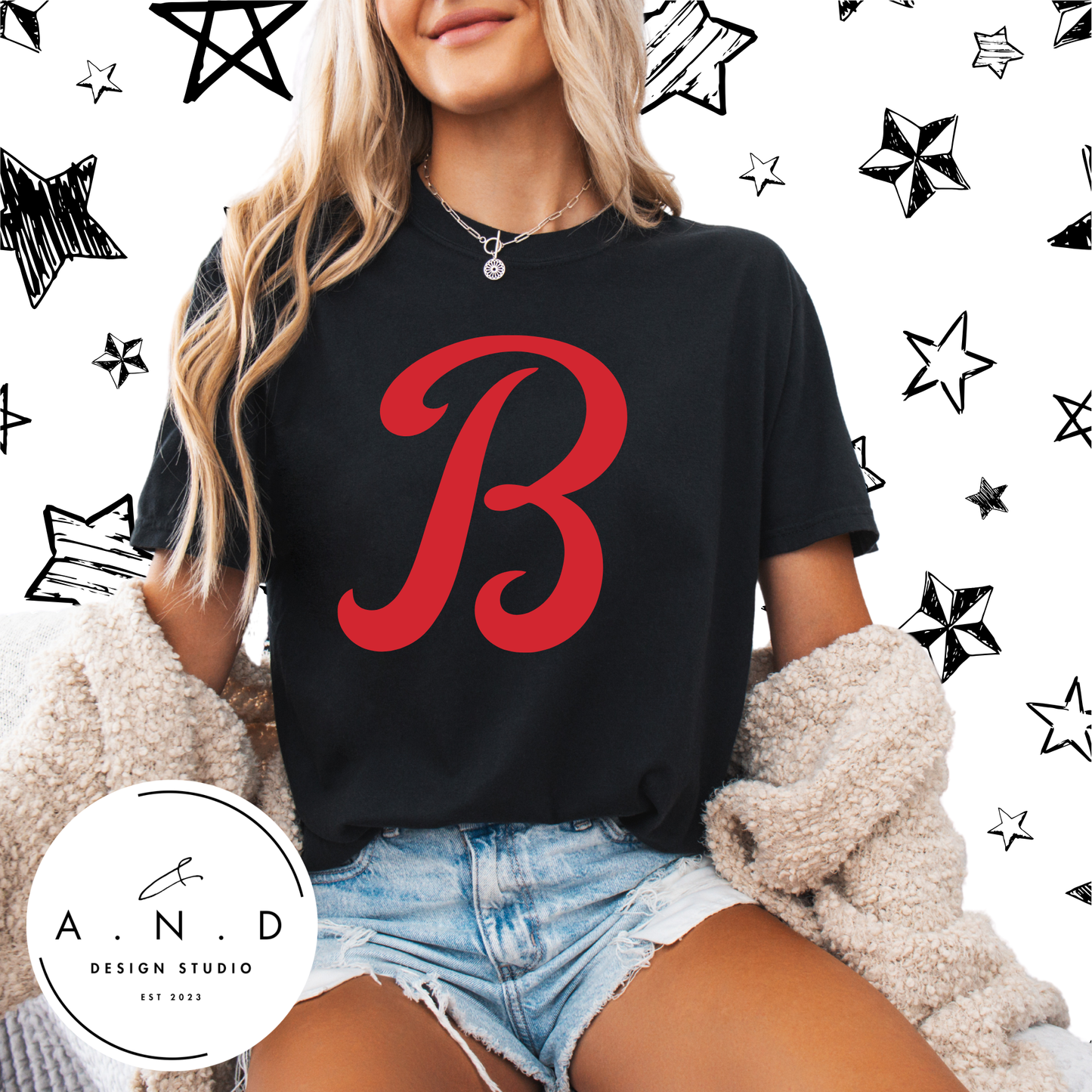 B