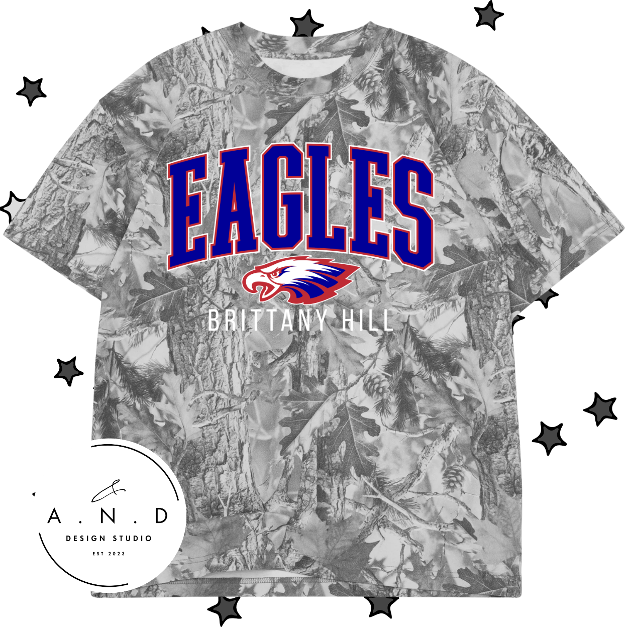 Brittany Hill Eagles- Vintage Camo