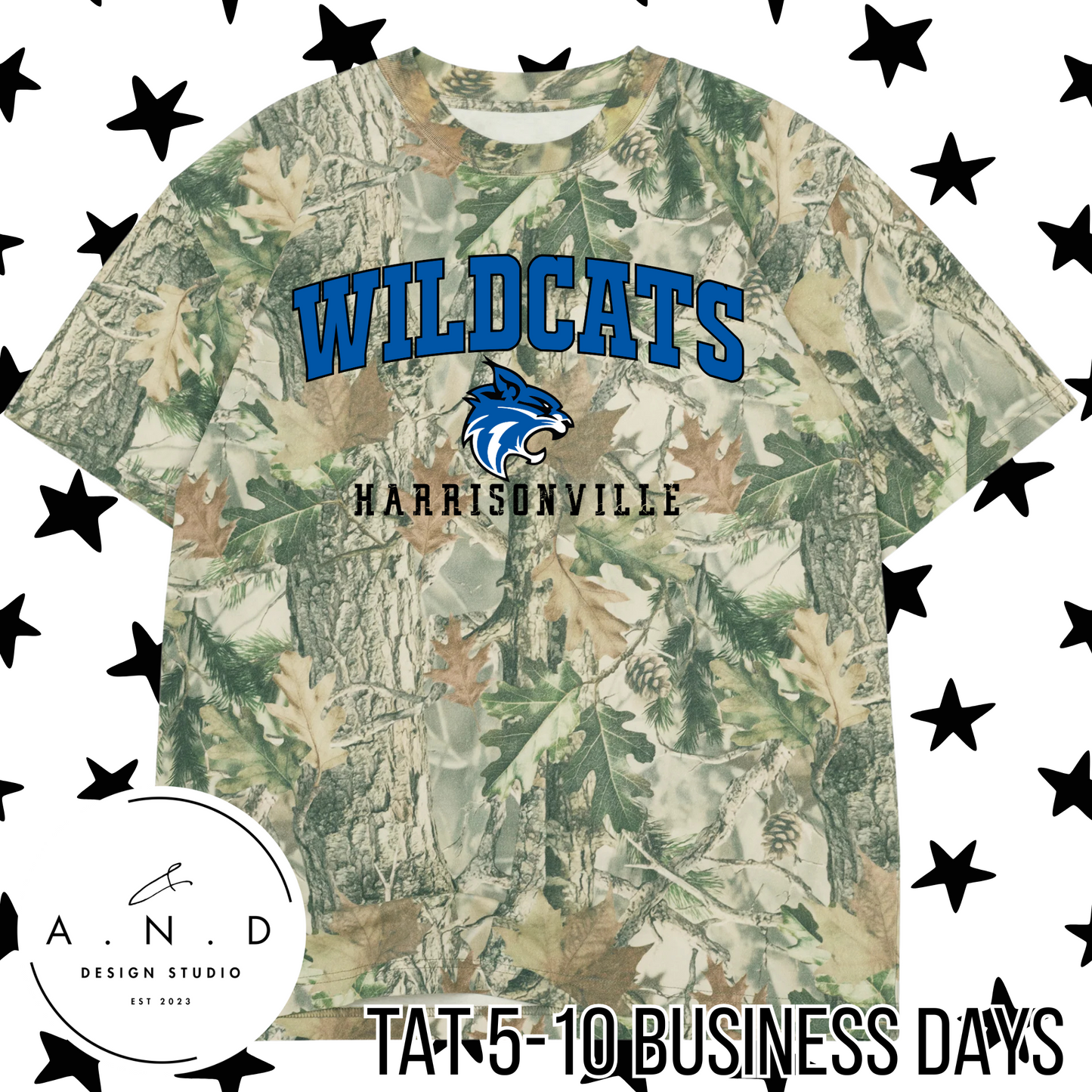 Harrisonville Wildcats Camo