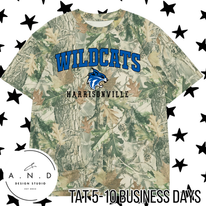 Harrisonville Wildcats Camo