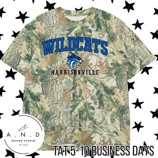 Harrisonville Wildcats Camo