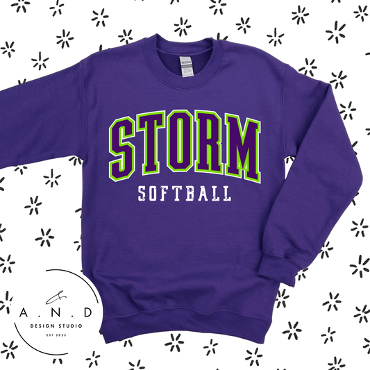 STORM Softball Stacked