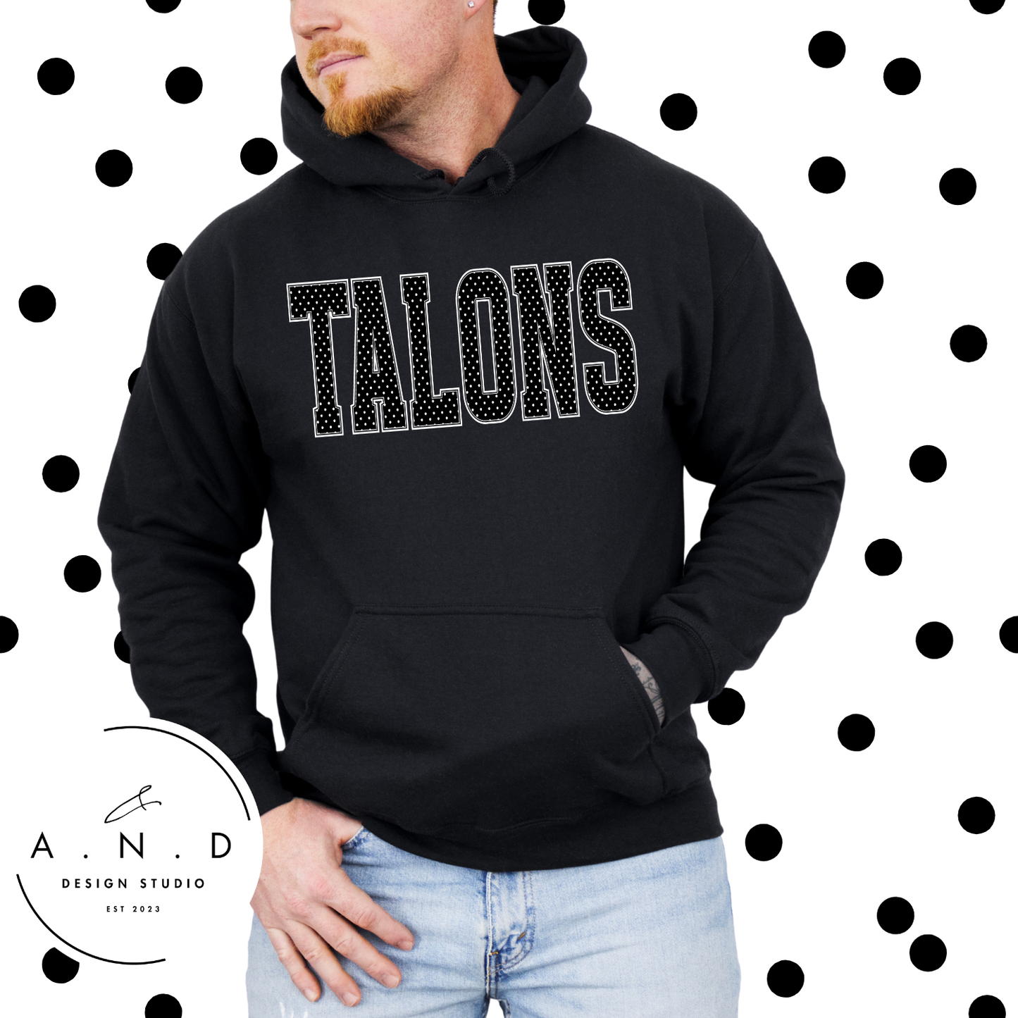 TALONS polka dot