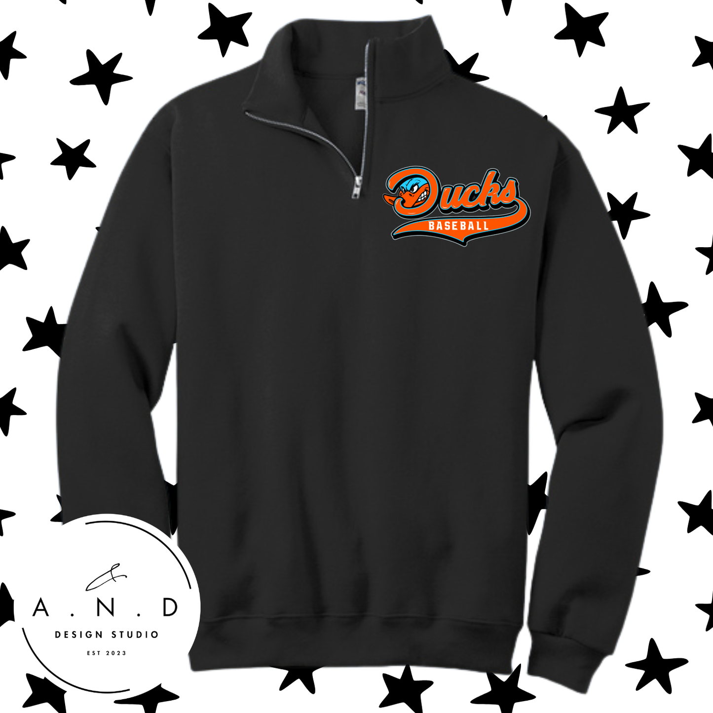 Ducks- Fleece Quarter Zip