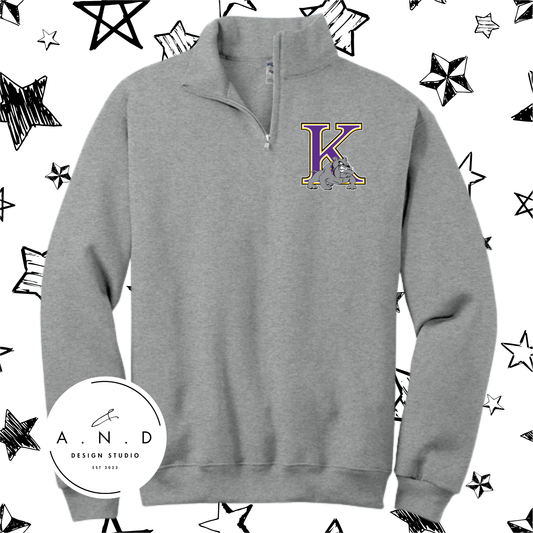 Kearney Bulldogs - Fleece Quarter Zip