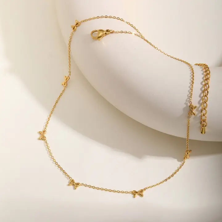 Mini Bows Necklace