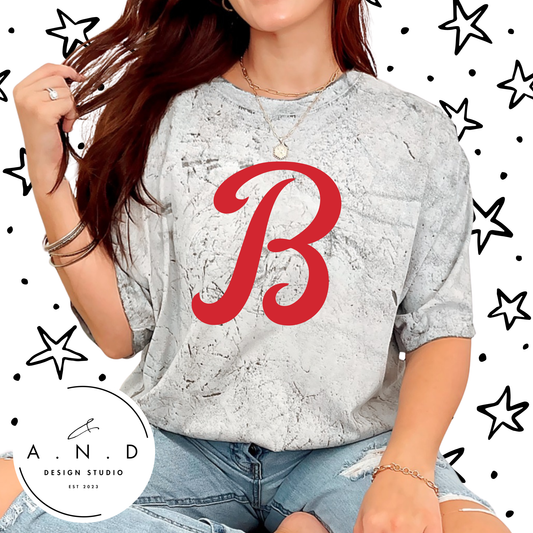 B